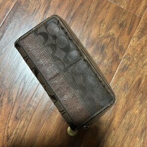 Brown Coach Wallet